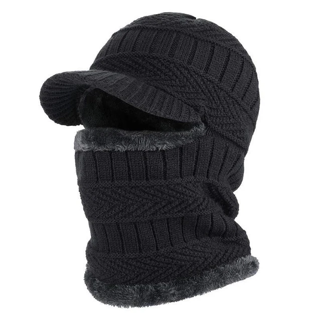 Gorros Gorras De Invierno Para Hombre Sombrero El Frio Bufanda De Moda 2023