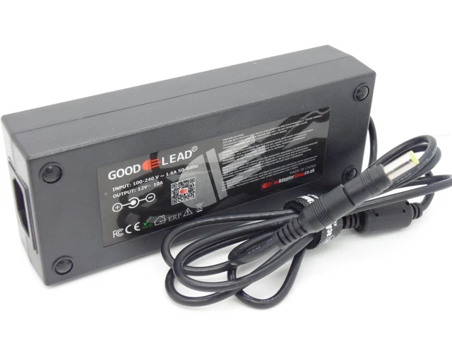 REPLACEMENT 12V EDACPOWER ELEC Model EA11203A DC Output 12 17V 8 5A ...