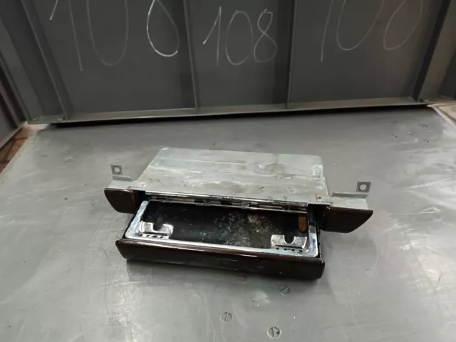 Audi V8 D11 Tipo 44 Posacenere Utilizzo Posacenere Legno di Radica 441857951LL