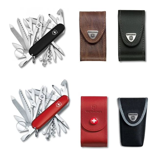 VICTORINOX SWISS CHAMP Swiss army knife bundle pack with free