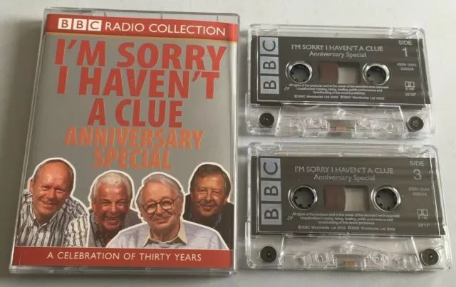I'M SORRY I HAVEN'T A CLUE ANNIVERSARY SPECIAL audiobook cassette tapes