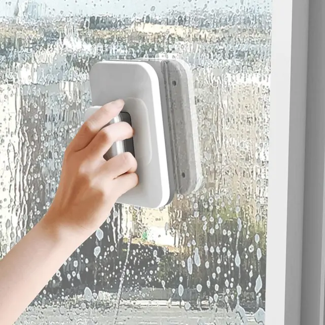 Magnetic Window Glass Cleaner Household Cleaning Tools Magnet Wiper Side G2M3