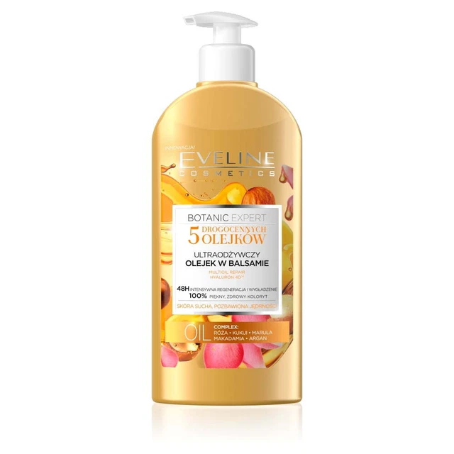 5901761949391 Eveline Cosmetics Botanic Expert 5 Drogocennych Olejków ultraodżyw