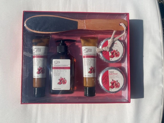 Set cura piedi 6 pezzi set pedicure wellness deluxe spa
