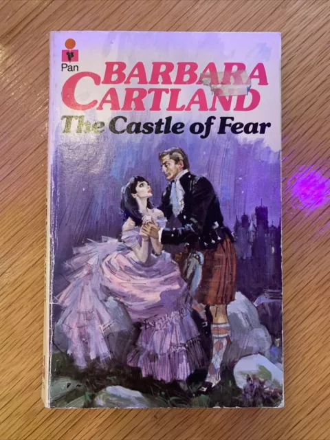 Das Schloss der Angst, von Barbara Cartland, 1. Pfanne ED 1974 PB