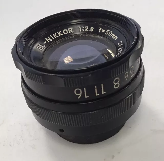 EL NIKKOR Enlarging Lens 50mm :2.8