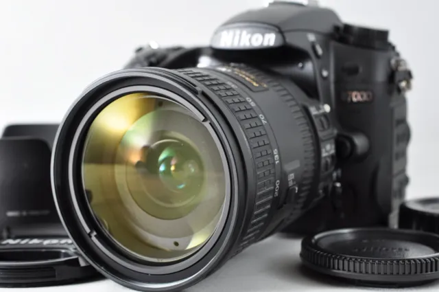 [NEAR MINT]Nikon D7000 DSLR Camera Body W/AF-S 18-200mm Lens From JP (Shot 3889)
