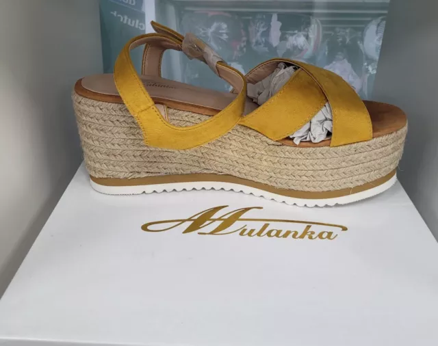Mulanka sales pearl sandals