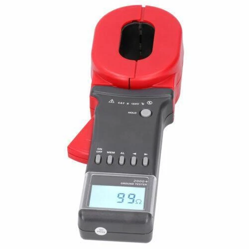 Digital Clamp Earth Resistance Tester for Grounding AC and DC Circuits