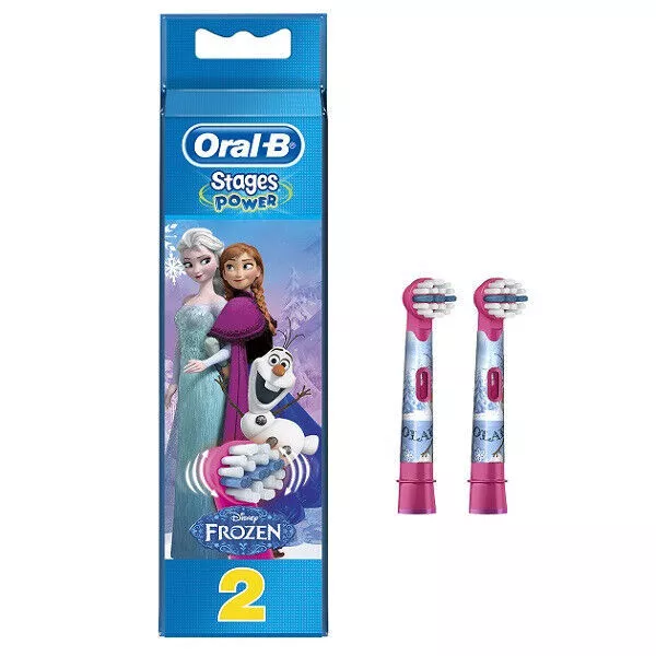 Cabezales de cepillo de dientes congelados Oral-B para niños (3 años+) 2 piezas