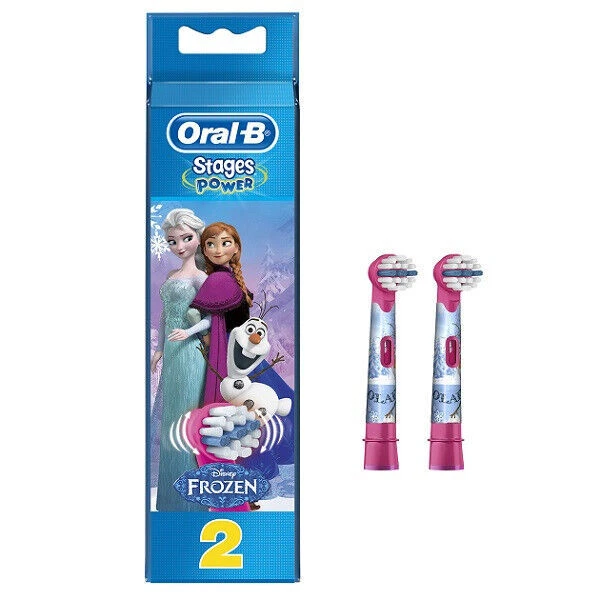 Cabezales de cepillo de dientes congelados Oral-B para niños (3 años+) 2 piezas