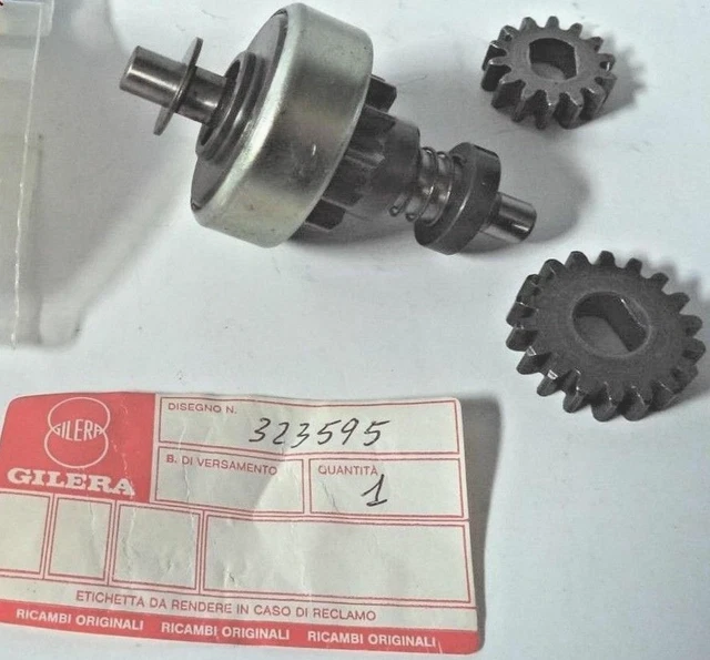 323595 Ingranaggi Rinvio Avviamento Elettrico Originali Gilera Rx Rv 125 E 200
