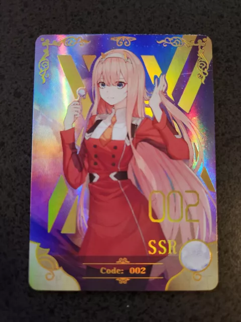 Inori Yuzuriha - Guilty Crown - SSR - NS-01-001 - Doujin Card - Mint