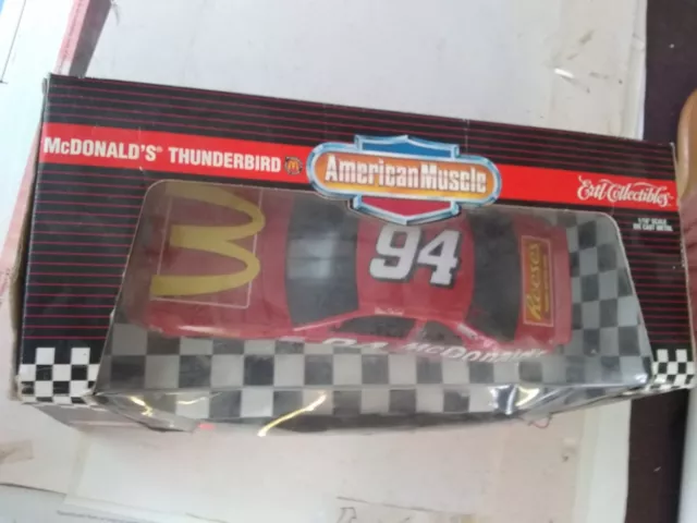 nascar 1/18th scale die cast car in box