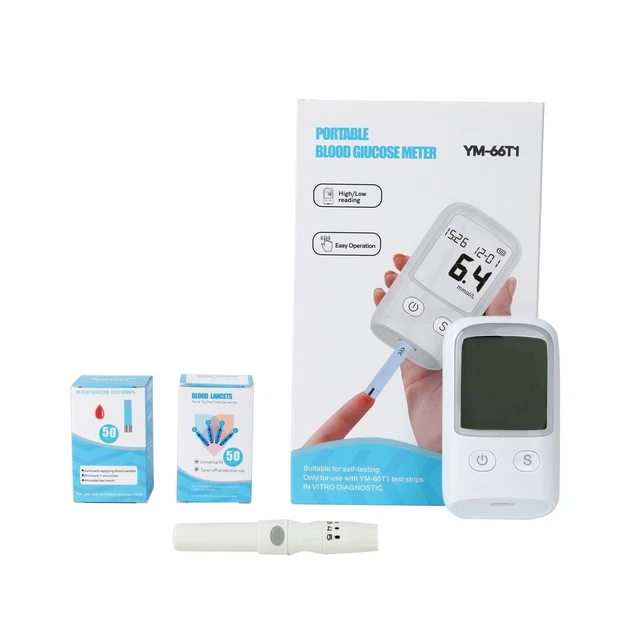 ELECTRONIC BLOOD GLUCOSE Meter - Home Diabetes Testing Kit £28.79 ...