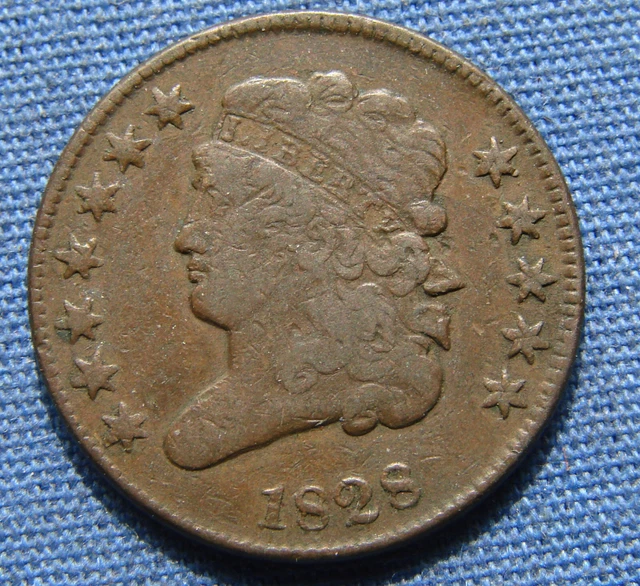 *Nice Looking 1828 Half Cent Classic Head - Estate Fresh*
