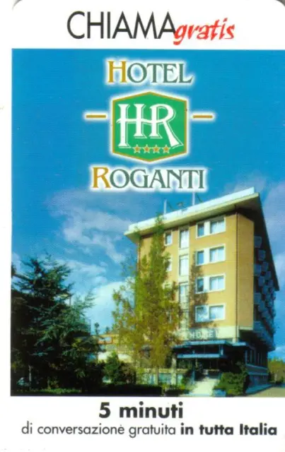 Chiamagratis - Hotel Roganti - Validita' Dal 01/03/2003 Al 01/09/2003