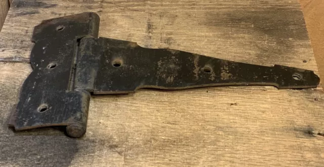 VINTAGE Stanley IRON BARN DOOR HINGE 9”long