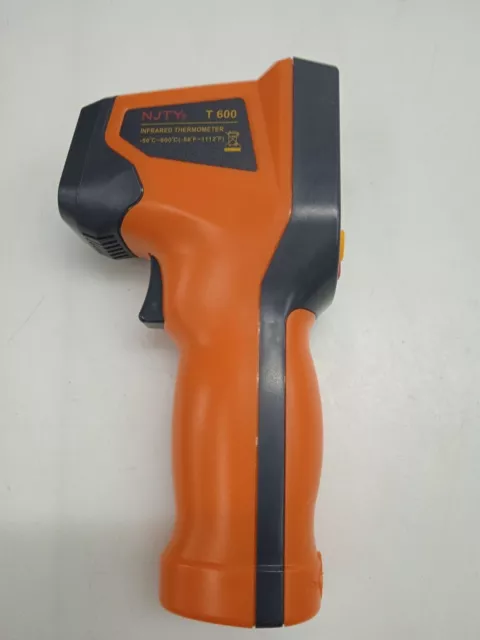 Thermomètre infrarouge laser numérique Helect H1020 - Orange, -50°C à 550°C