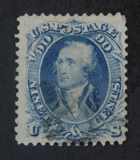 CKStamps: US Stamps Collection Scott#72 90c Washington Used Spot Thin on Perf