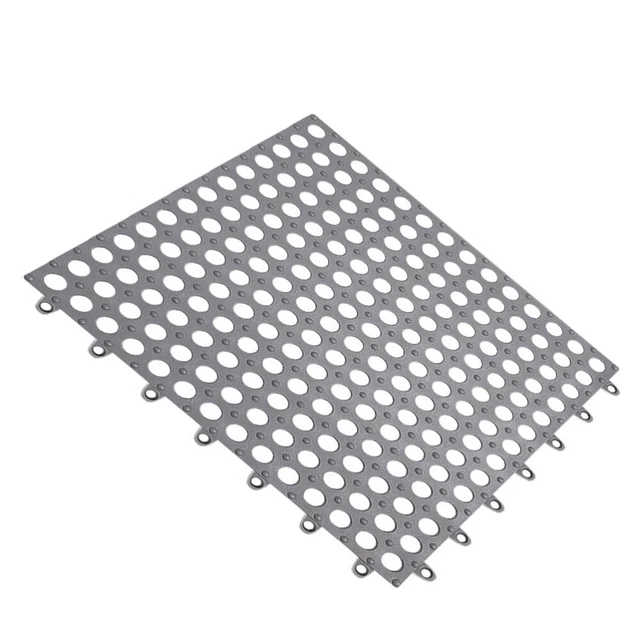 RRAJJ Griglia Di Scarico Per Doccia Quadrata 108mm – Filtro In Acciaio Inox Oro Spazzolato Con Viti