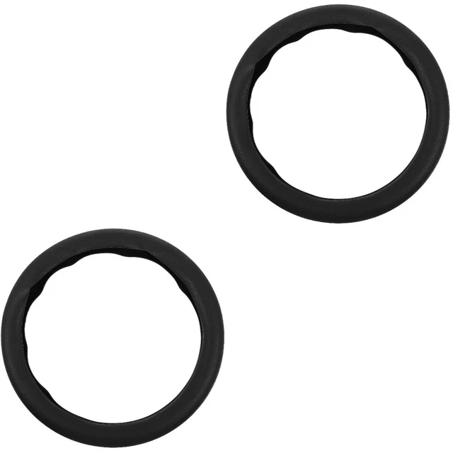 2 Pcs Lenkradabdeckung Universal Lenkradschutz Auto Zubehör Wagen