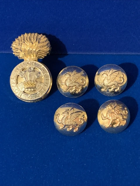 A PAIR OF New 4Th, 7Th Royal Dragoon Guards 26Mm Anodised Staybrite - Foto 8