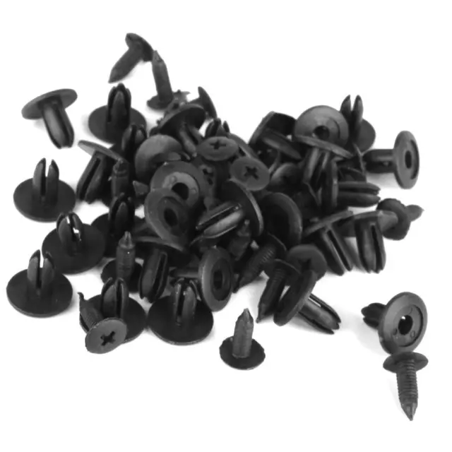 Lot De 30 Fixations à Vis En Nylon Clip De Fixation Trou De 6 Mm Pour