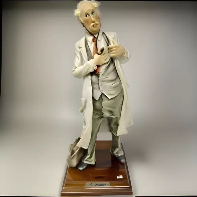 Vintage Giuseppe Armani Italy 12" Figurine THE DOCTOR MALE MAN MEDICAL PHYSICIAN