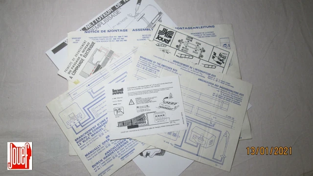 JOUEF HO LOT 2 CATALOGUE PLANS DE RESEAU JOUEF HO LOT 2 CATALOGUE PLANS DE RESEAU