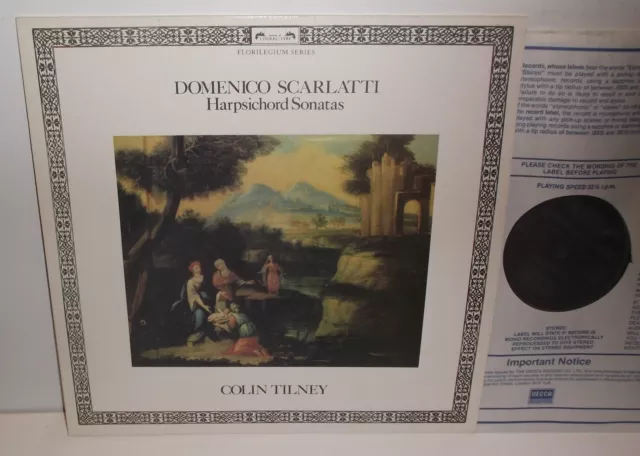 DSLO 567 Domenico Scarlatti Harpsichord Sonatas Colin Tilney