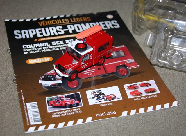 Ixo Hachette 1/43 - Renault Colorale Prairie 4x4 Pompiers 1955