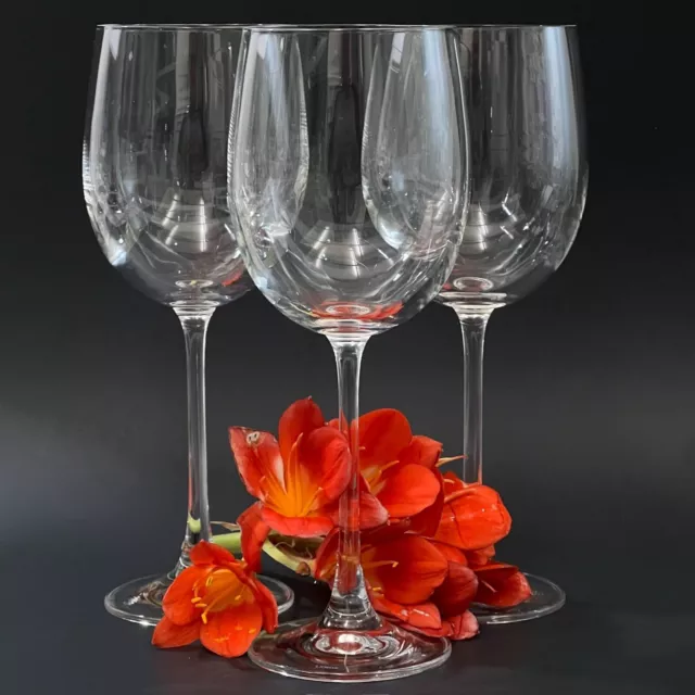 Set of 3 Lenox Crystal TUSCANY CLASSICS Chardonnay Wine Glasses 8.5" Austria