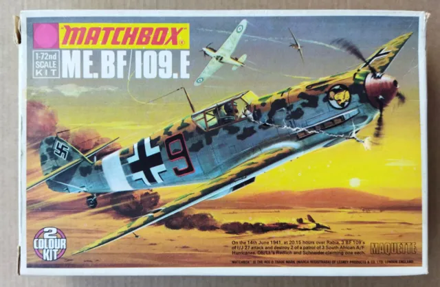 Matchbox Pk-17 (1:72)  --- Messerschmitt Me.bf/190.E ---  Neuf