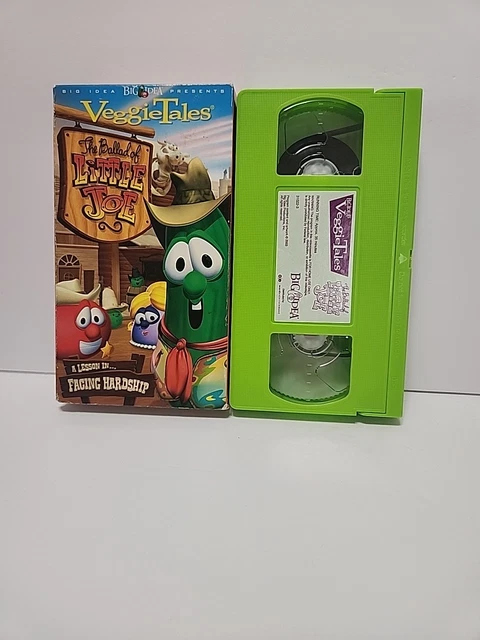 Veggietales The Ballad Of Little Joe Vhs VEGGIETALES - THE Ballad of Little Joe (VHS, 2003) Big Idea Production