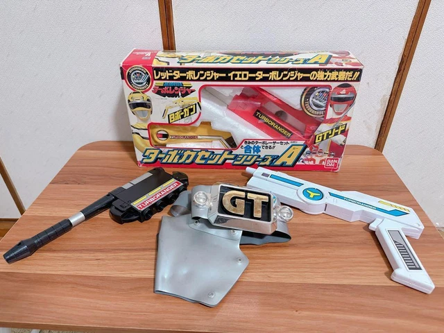 Lot De 4 Armes Power Rangers - Pistolets Et épées Bandai - Occasion