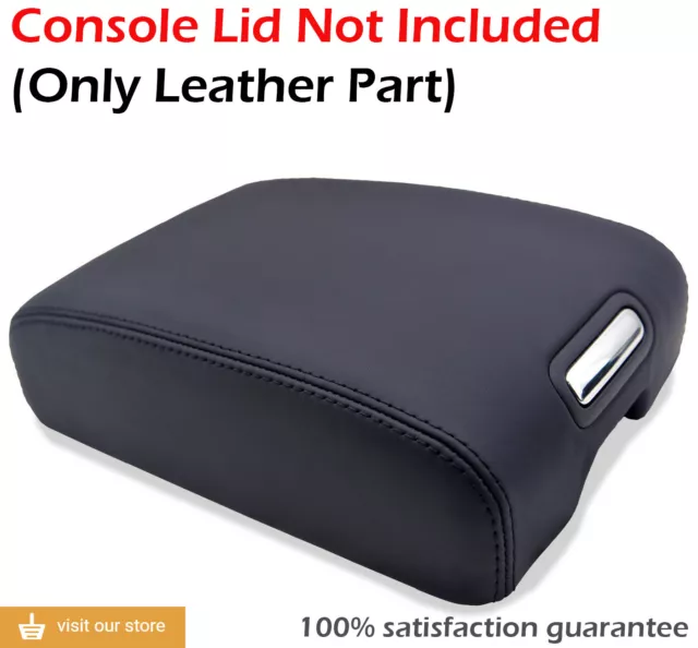 Center Console Armrest Leather Synthetic Cover Fits Infiniti FX 35 06-08 Black 2