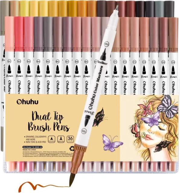 https://www.picclickimg.com/I5QAAOSwbFhlIw5N/Ohuhu-Skin-Tone-Markers-36-colors-Dual-Tip-Brush.webp