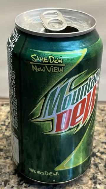 SUPER RARE 2005 Mountain Dew (Same Dew New View) Empty Soda Pop 12 oz Can