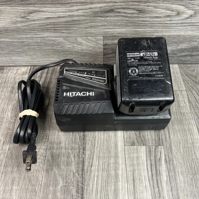 Hitachi ds18dgl battery charger best sale