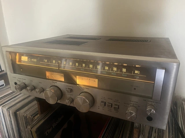 Restoring a vintage Sansui G2000