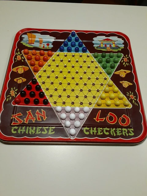 Vintage chinese checkers game discount