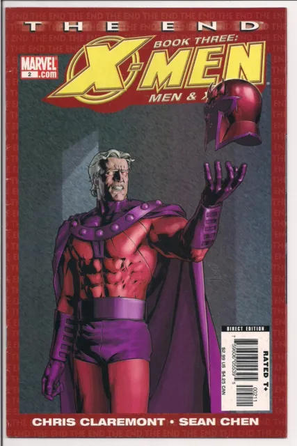 X-MEN THE END VG Vol 3 #2 April 2006 First App Earth 41001's Omega Sentinel