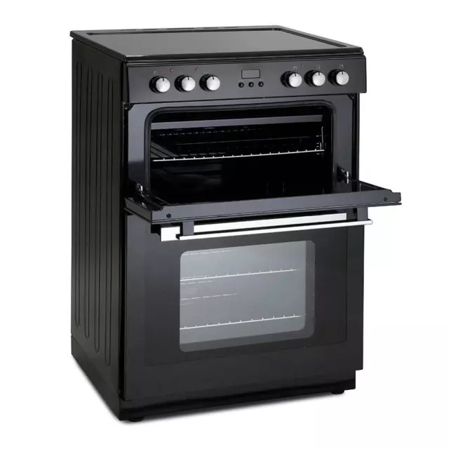 Montpellier RMC61CK Electric 60cm Range Cooker – Black