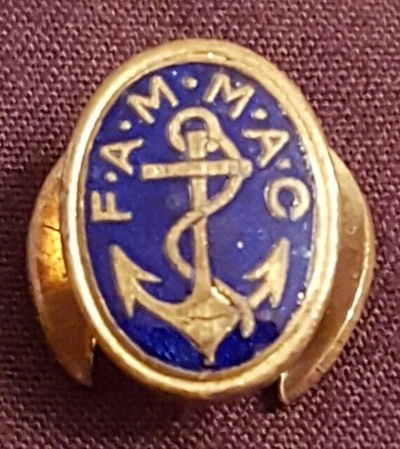 Vieux Insigne Original De L'association Des Anciens Combattants De Marseille - FAFAC - Édition Limitée 1962