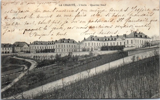 58 LA CHARITE SUR LOIRE  carte postale ancienne [JR07968]