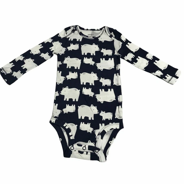 Carters Baby Infant Boys Pants Set 3pc Outfit Size Newborn- 18 Month Blue Gray 3