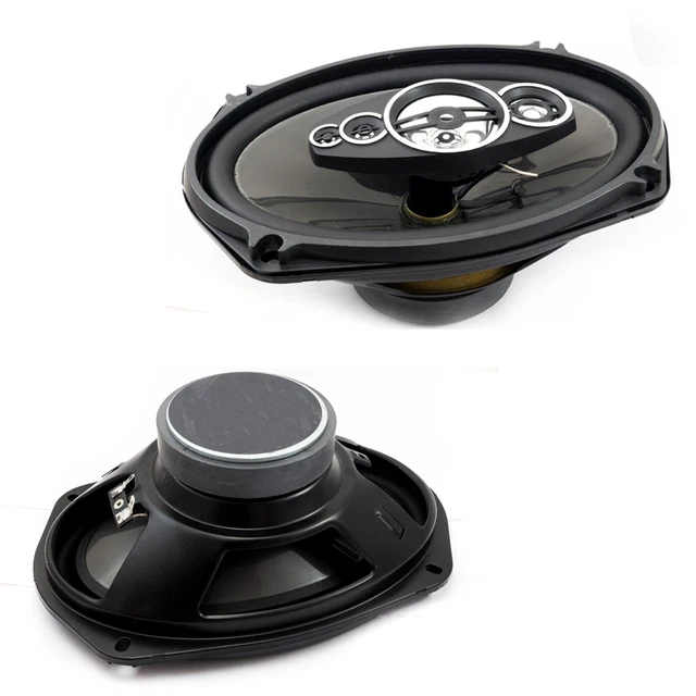 Coppia Tweeter 500W Per Auto – Crossover Integrato, Alta Efficienza 97dB, Installazione Facile - 2