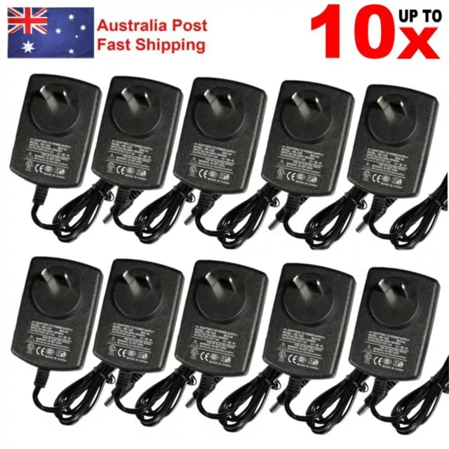 12V 2A Power Supply Charger 10PCS AC To DC Transformer Adapter for LED Strips