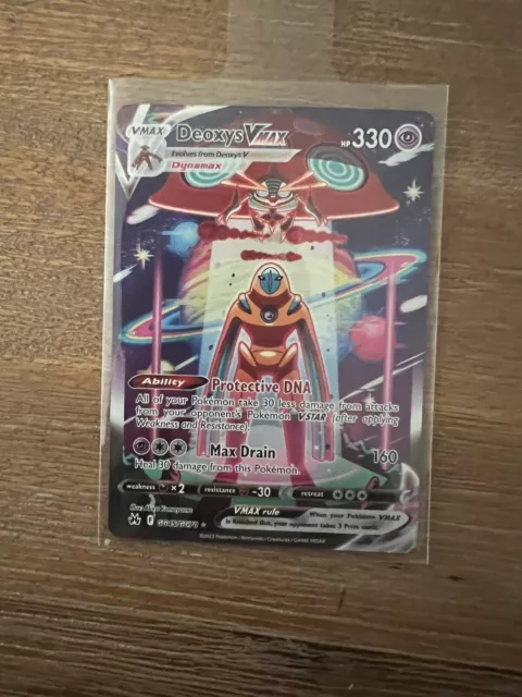 Pokemon - Deoxys VMAX GG45/GG70 - Crown Zenith - Galarian Gallery - Ultra  Rare Alternate Art